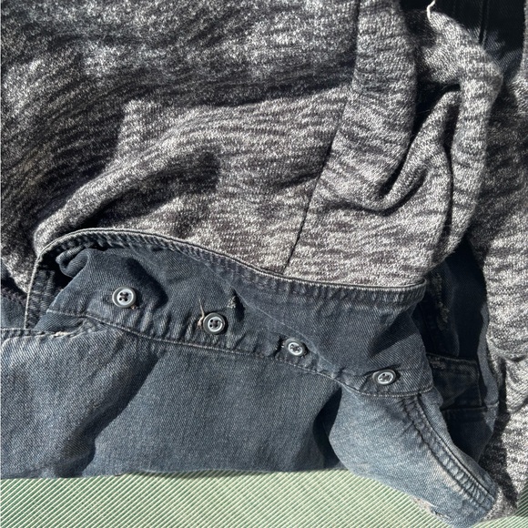 Free People Jean Jacket with Hood - Picture 3 of 7